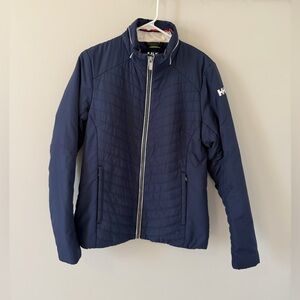 Helly Hansen Women’s Crew Insulator Jacket Navy Blue Size Large Primaloft
